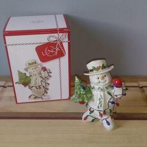 Lenox Holiday 2019 Snowman Figurine